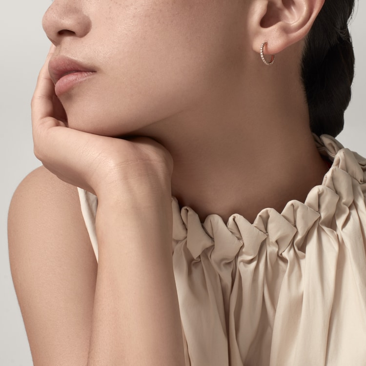 KADIR-ETINCELLE  EARRINGS, SMALL MODEL