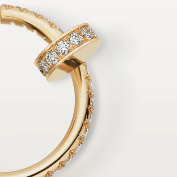 KADIR-ANILS-JUSTE UN CLOU EARRINGS YELLOW GOLD, DIAMONDS