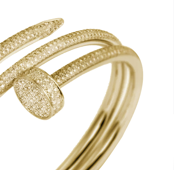 KADIR-ANILS-JUSTE UN CLOU BRACELET YELLOW GOLD, DIAMONDS