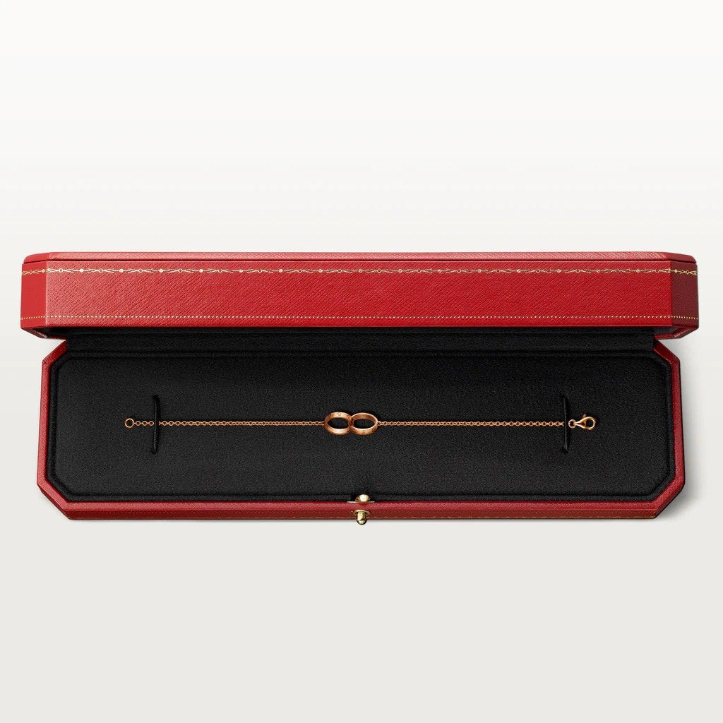 KADIR-LOVE BRACELET ROSE GOLD CHAIN