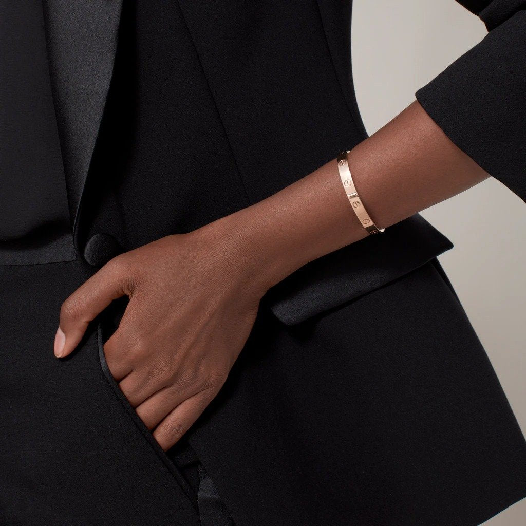 KADIR-LOVE BRACELET ROSE GOLD