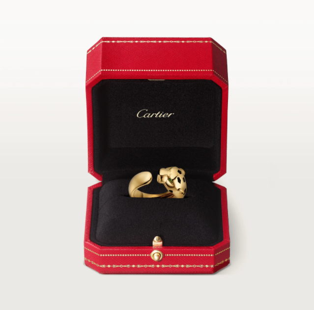 Kadir-Panthera Pardus Ring in Yellow Gold