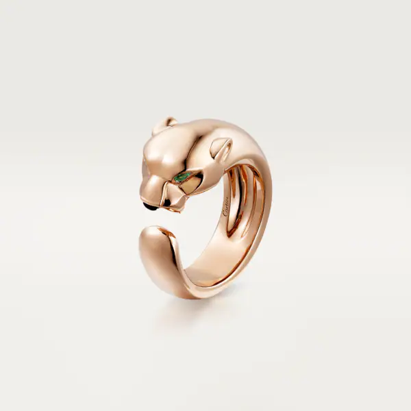Kadir-PANTHER RING IN ROSE GOLD