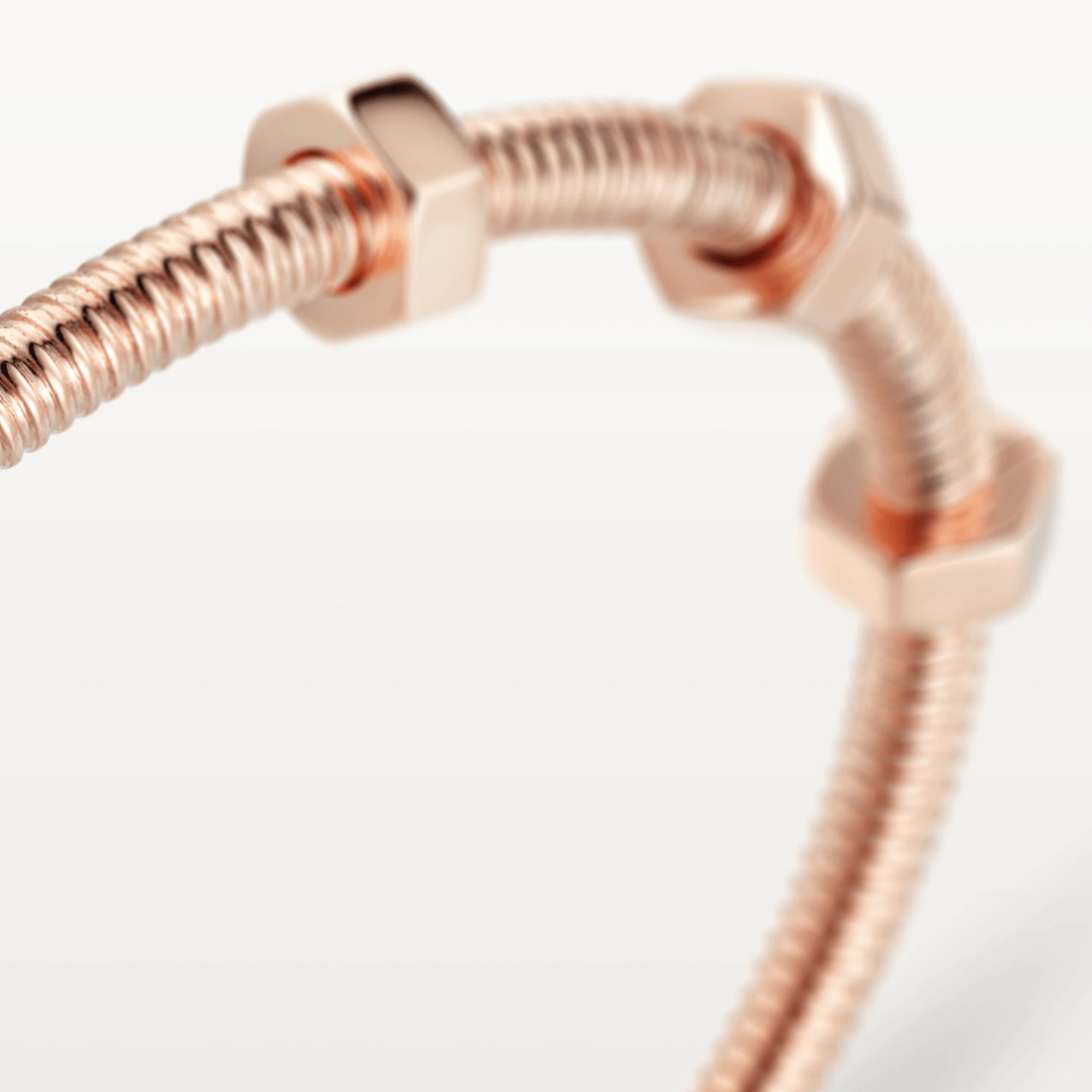 ECROU DE Ecroe BRACELET Rose gold