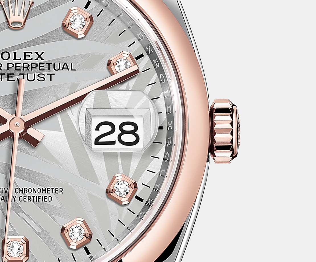 Classic watches DATEJUST 36 Oyster, 36 mm, Oystersteel and Everose gold