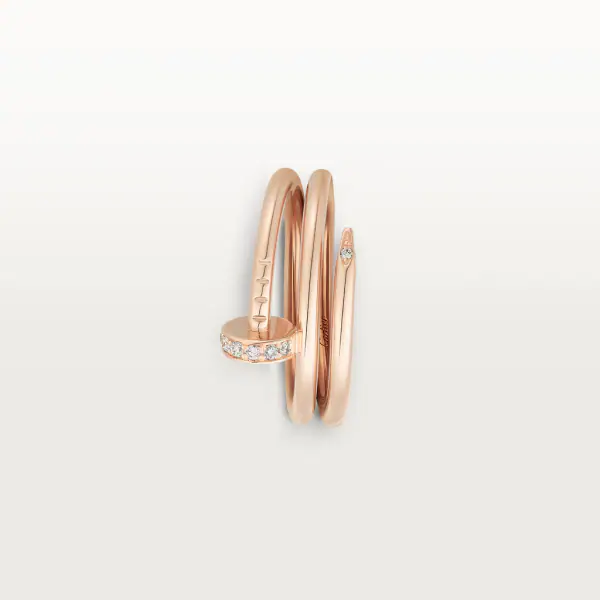 KADIR-ANILS-JUSTE UN CLOU RING ROSE GOLD DIAMONDS