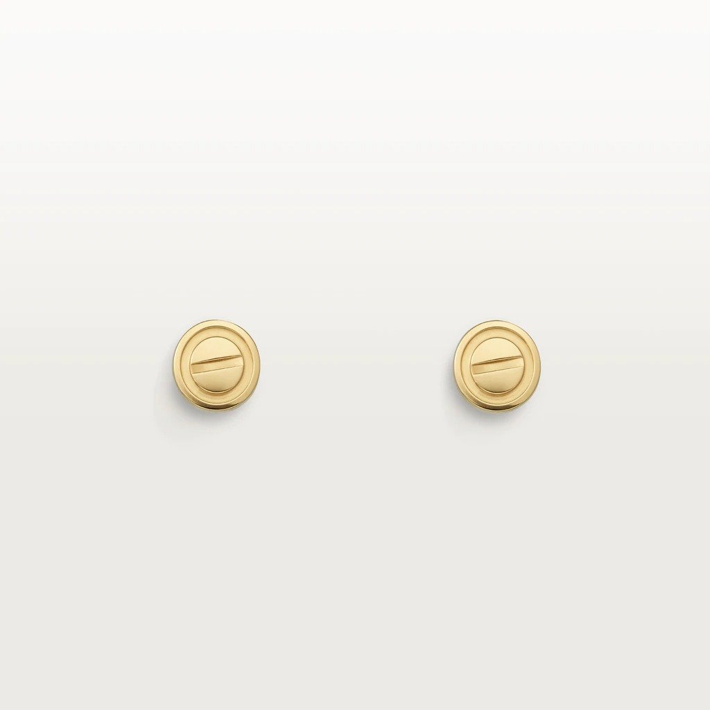 KADIR-LOVE EARRINGS YELLOW GOLD