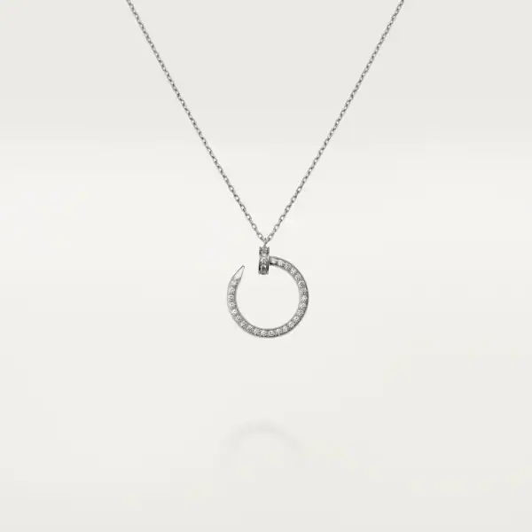 KADIR-ANILS-JUSTE UN CLOU NECKLACE WHITE GOLD, DIAMONDS