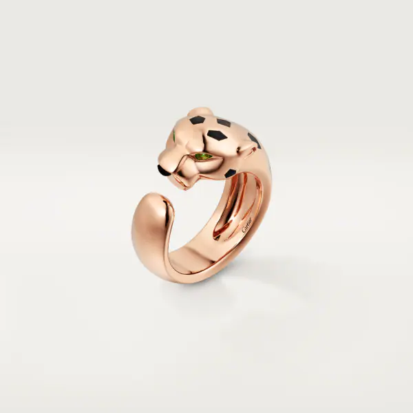 Kadir-Panthera Pardus Ring in rose gold