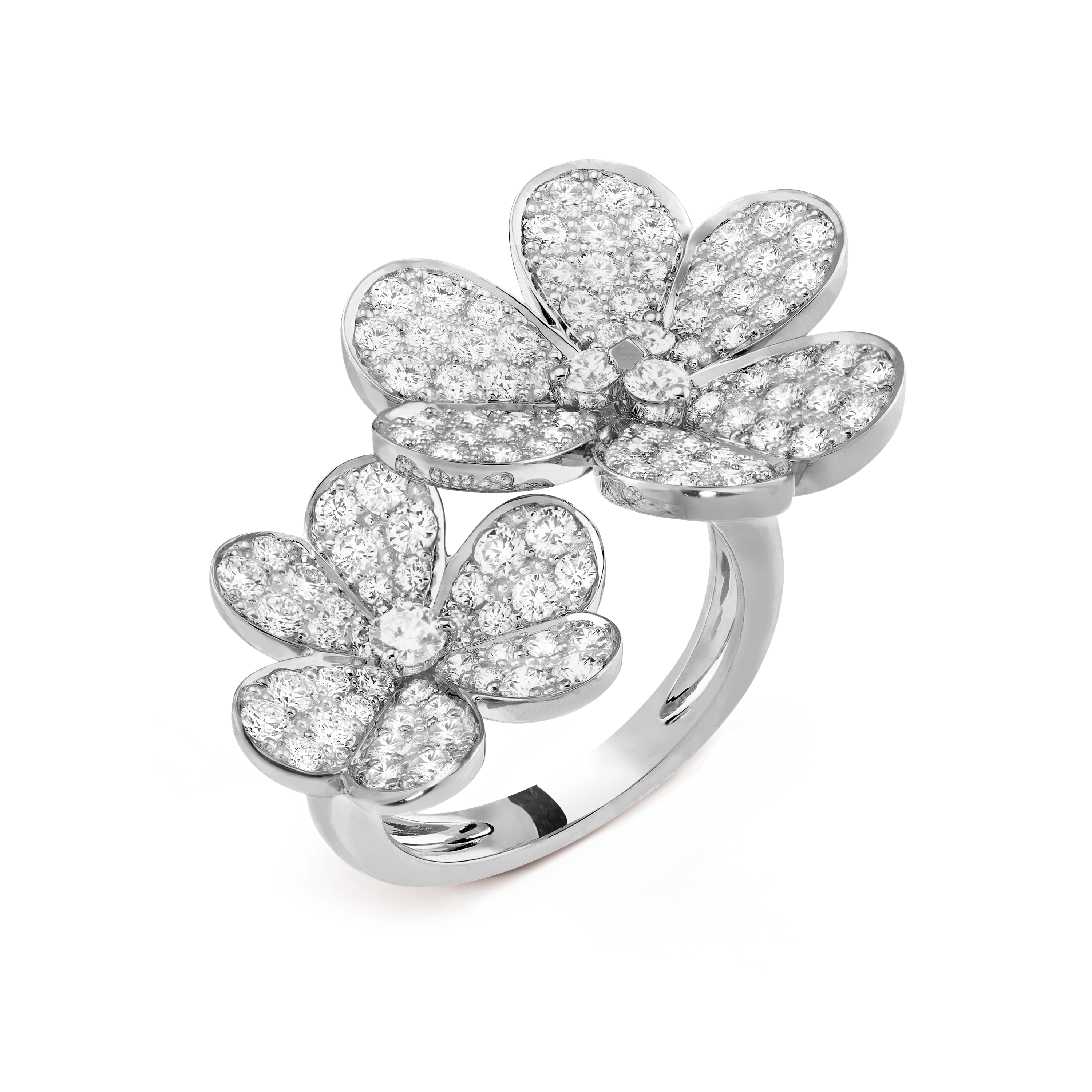 Frivole Between the Finger Ring  white gold, Diamond