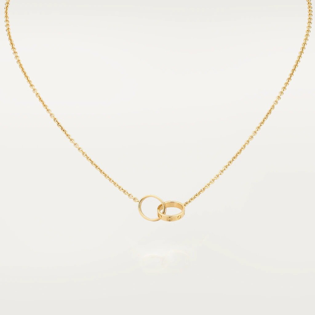 KADIR-LOVE NECKLACE YELLOW GOLD