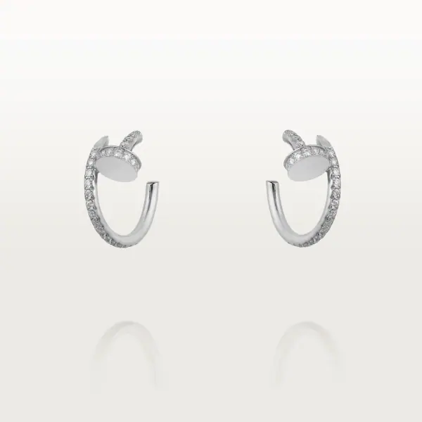 KADIR-ANILS-JUSTE UN CLOU EARRINGS WHITE GOLD, DIAMONDS