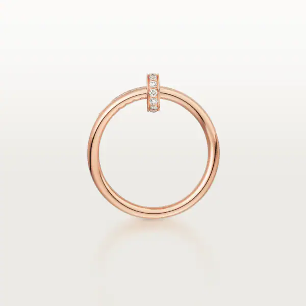 KADIR-ANILS-JUSTE UN CLOU RING ROSE GOLD DIAMONDS