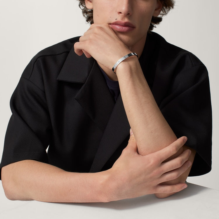 Carty Love Classic Model White Gold Bracelet Not Moissanite