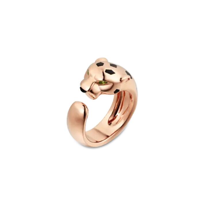 Kadir-Panthera Pardus Ring in rose gold