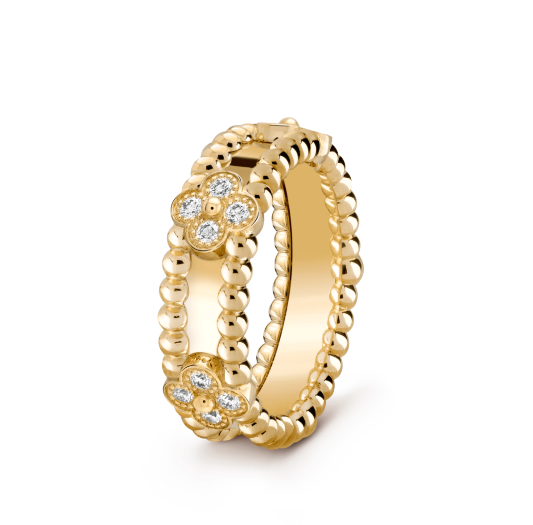 Perlée sweet clovers ring