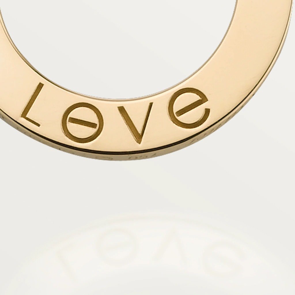 KADIR-LOVE NECKLACE 3 DIAMONDS YELLOW GOLD, DIAMONDS