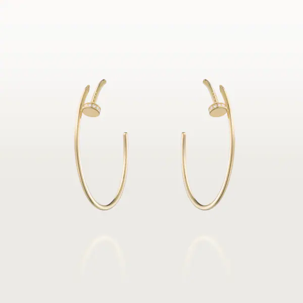 KADIR-ANILS-JUSTE UN CLOU EARRINGS YELLOW GOLD, DIAMONDS