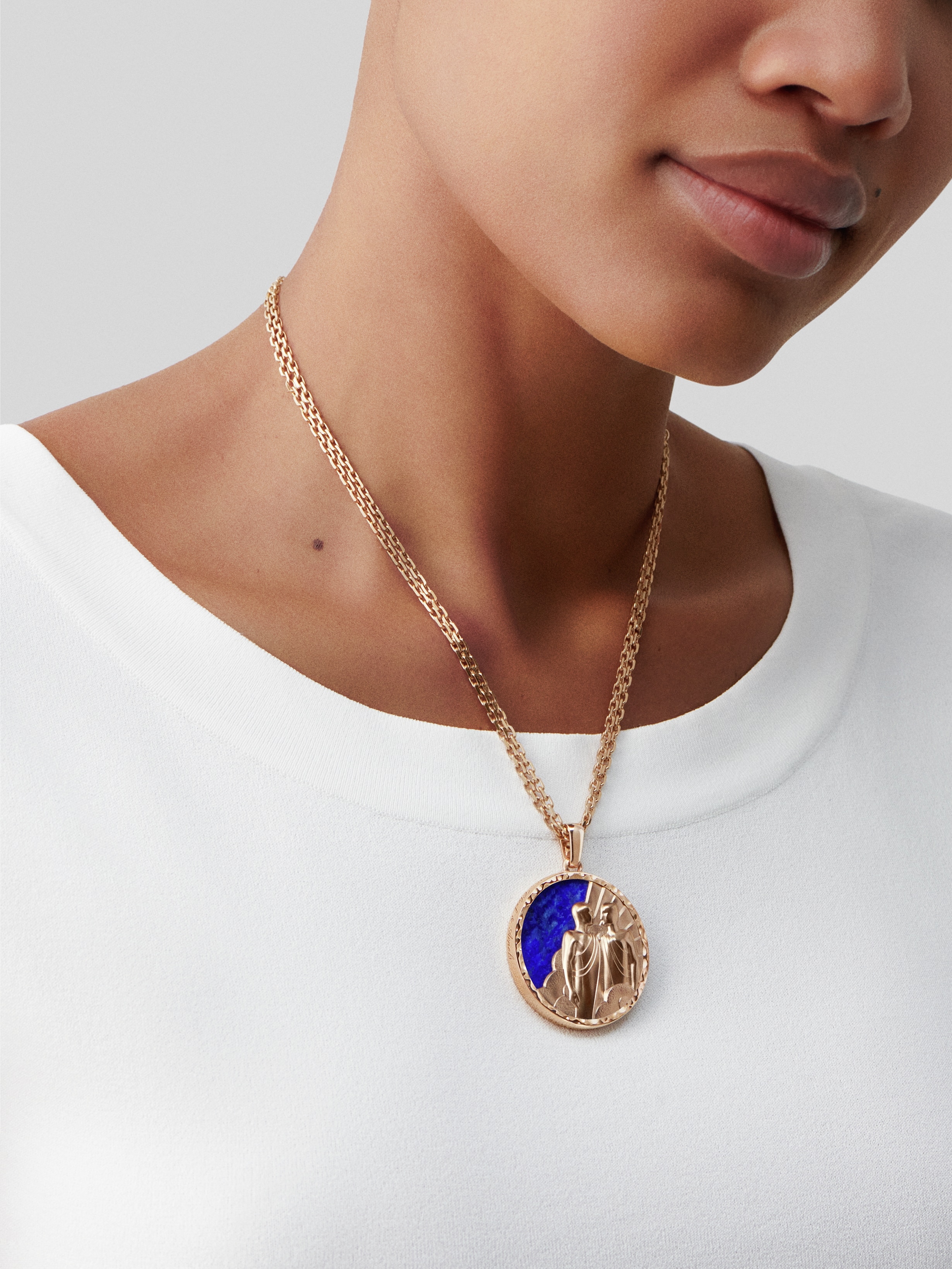 Zodiaque long necklace Geminorum