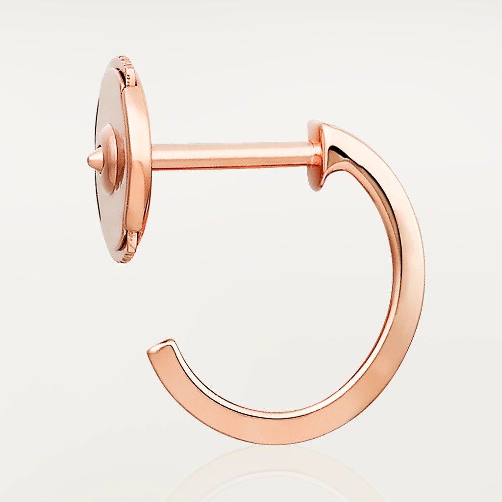 KADIR-LOVE EARRINGS ROSE GOLD