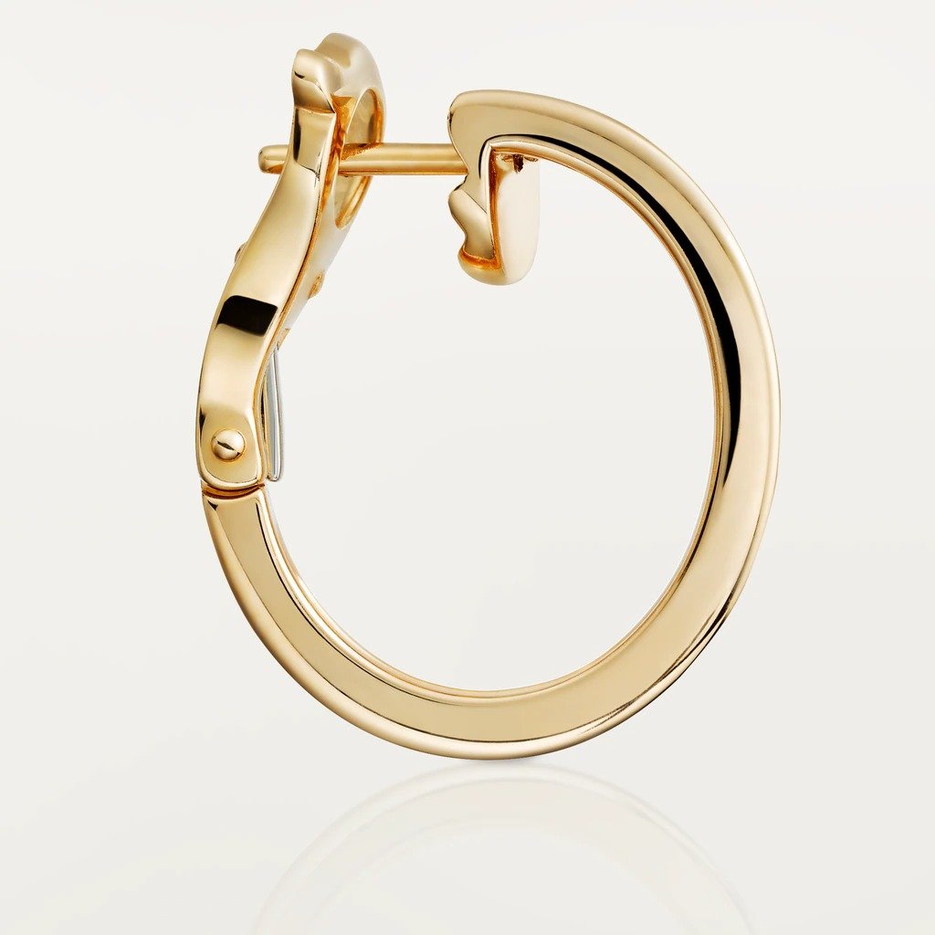 KADIR-LOVE EARRINGS YELLOW GOLD