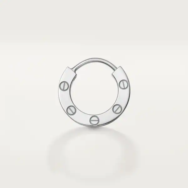 KADIR-LOVE SINGLE EARRING WHITE GOLD DIAMOND