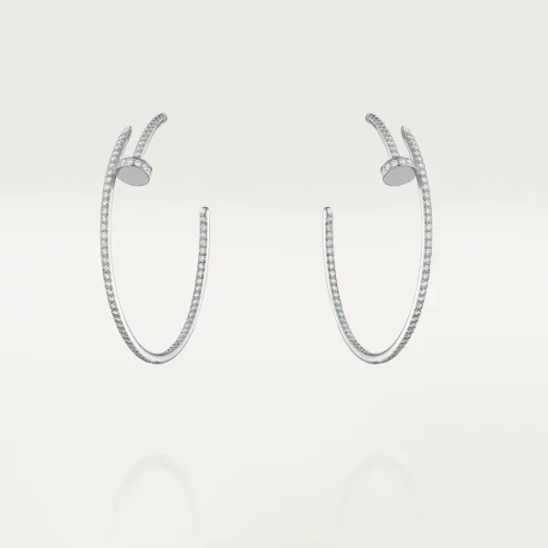 KADIR-ANILS-JUSTE UN CLOU EARRINGS WHITE GOLD, DIAMONDS