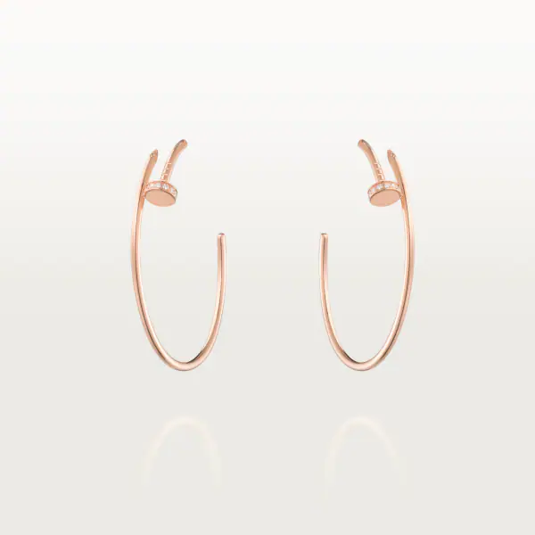 KADIR-ANILS-JUSTE UN CLOU EARRINGS ROSE GOLD, DIAMONDS