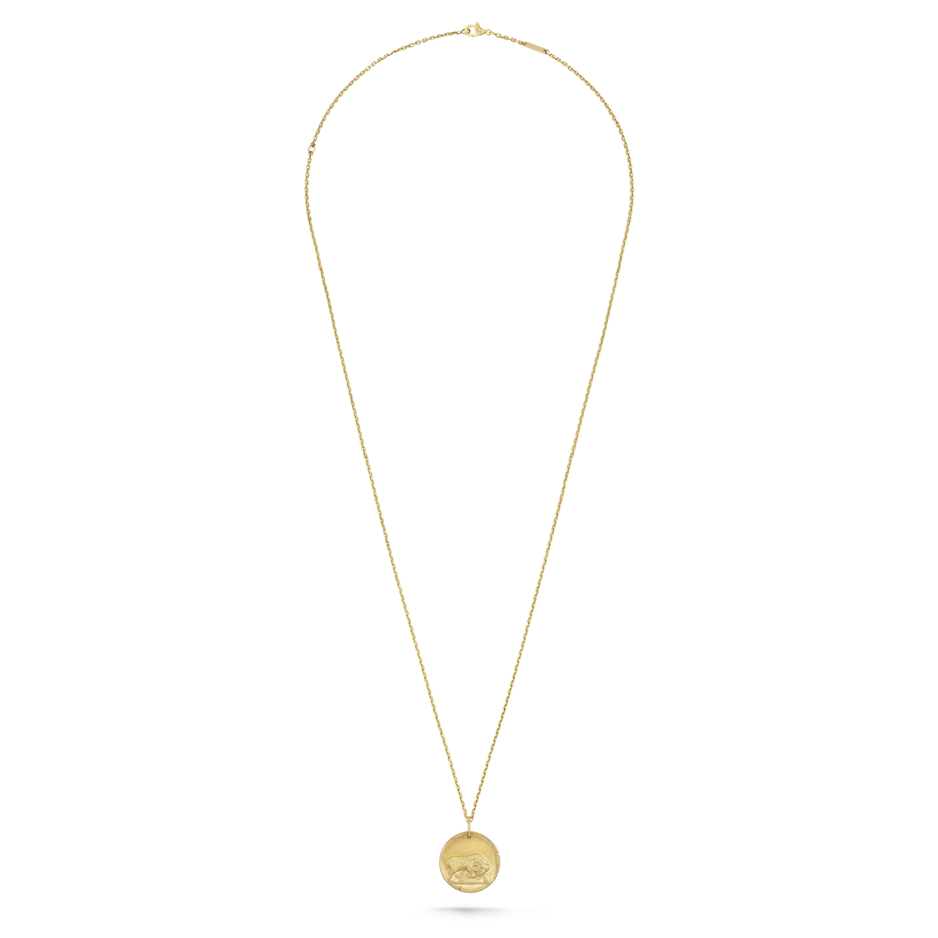 Zodiaque medal Arietis  yellow gold
