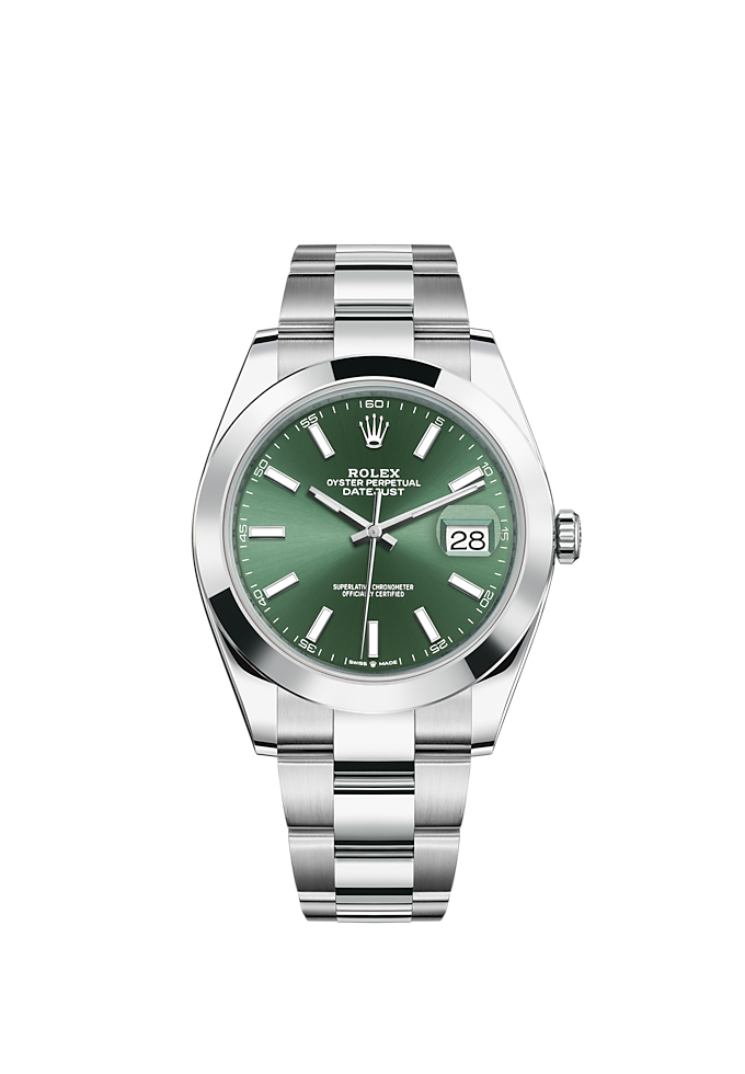 Classic watches DATEJUST 41 Oyster, 41 mm, Oystersteel