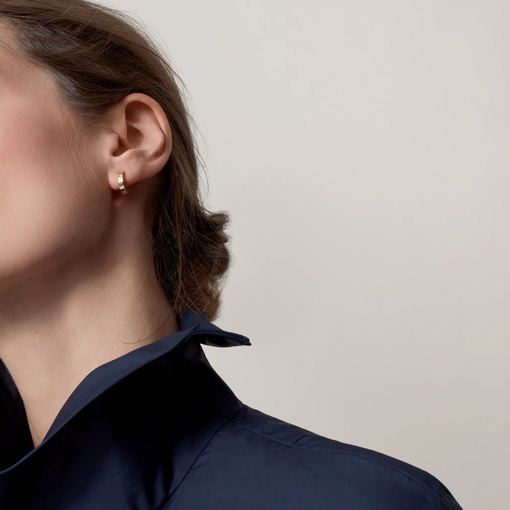 KADIR-LOVE EARRINGS YELLOW GOLD