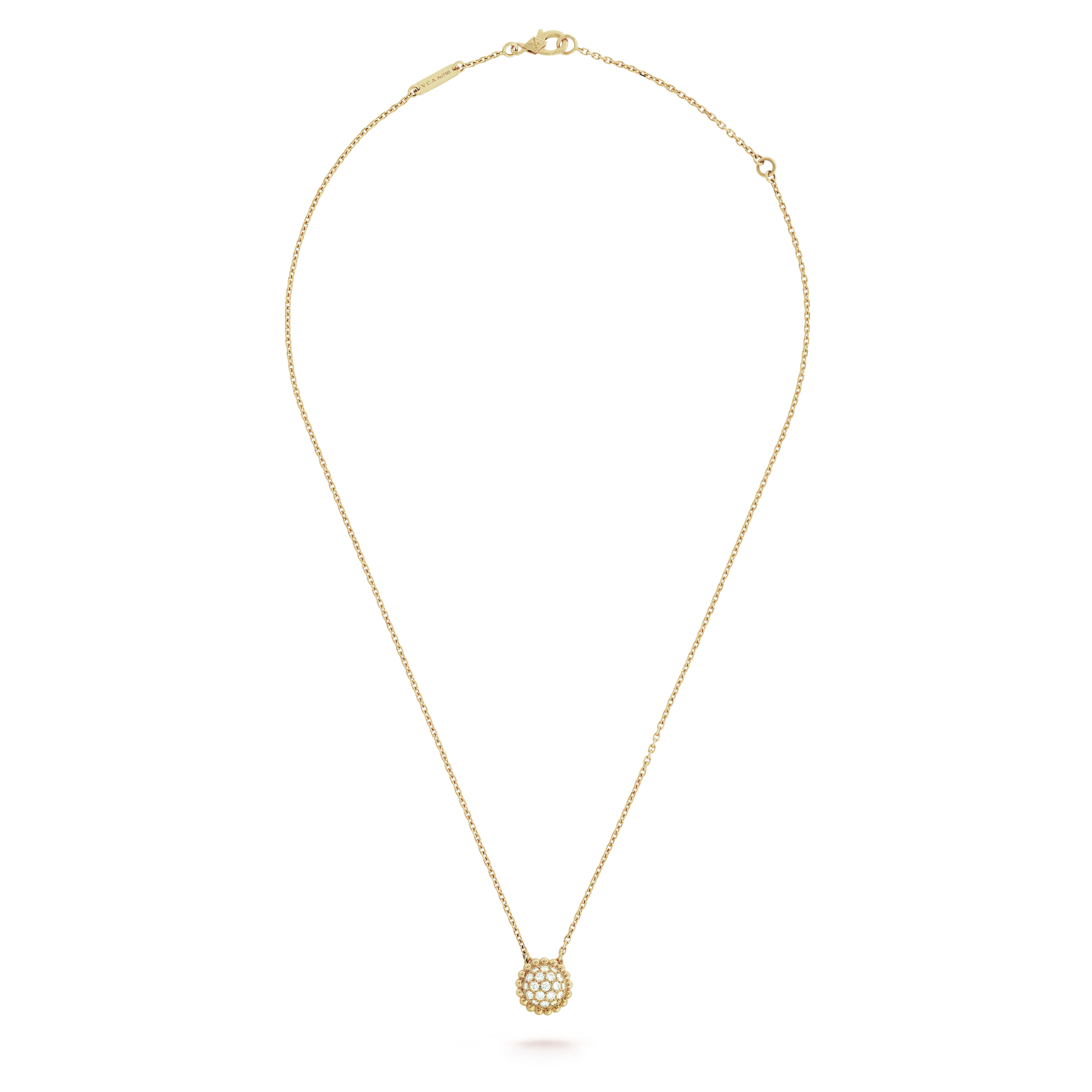 Perlée diamonds pendant