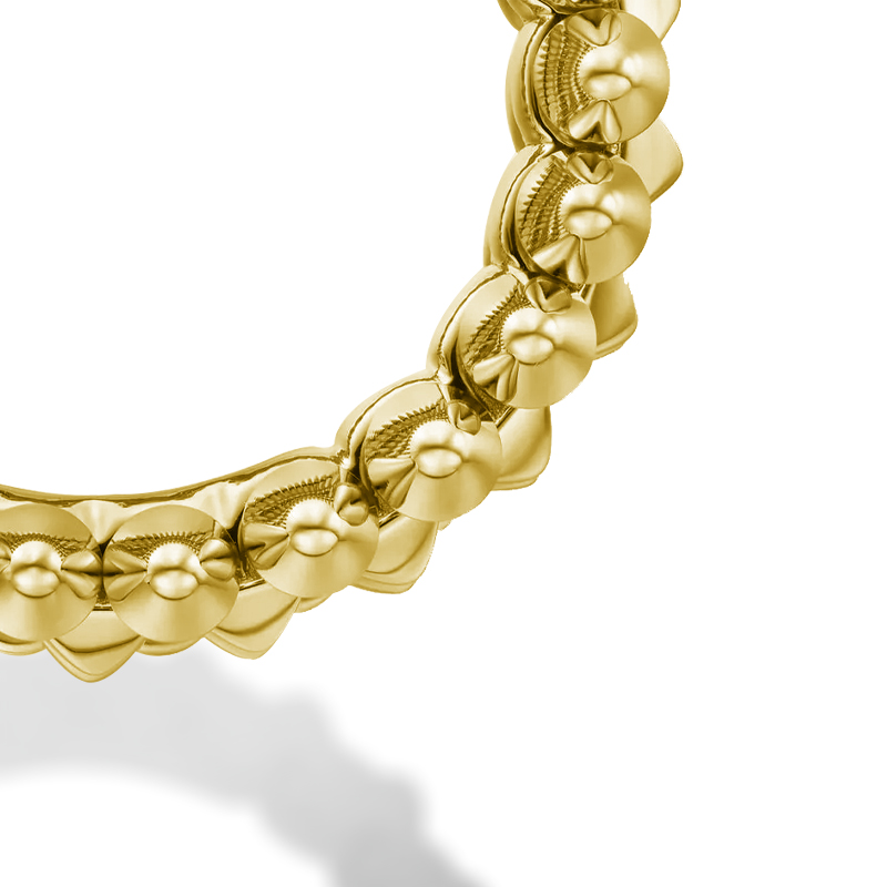 Caty-GENTLE BULLET HEAD-Gentle RING YELLOW GOLD