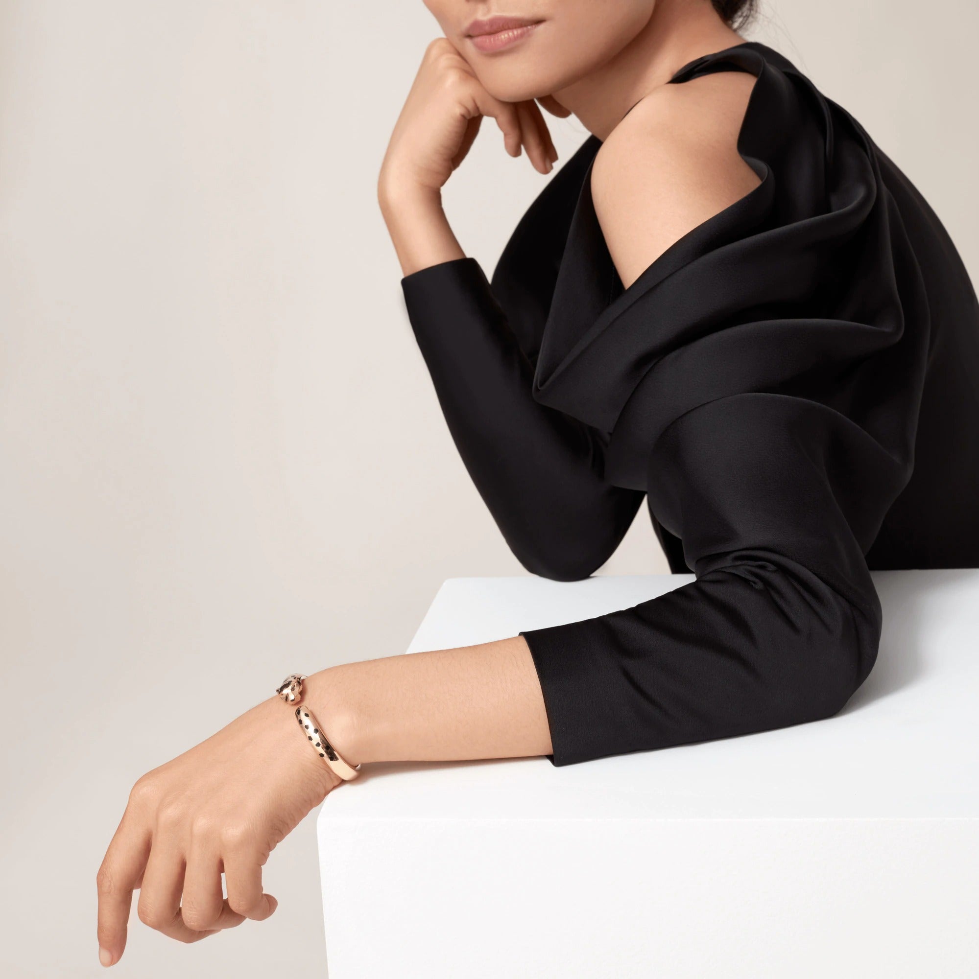 Kadir-Panthera Pardus Bracelet in Yellow Gold