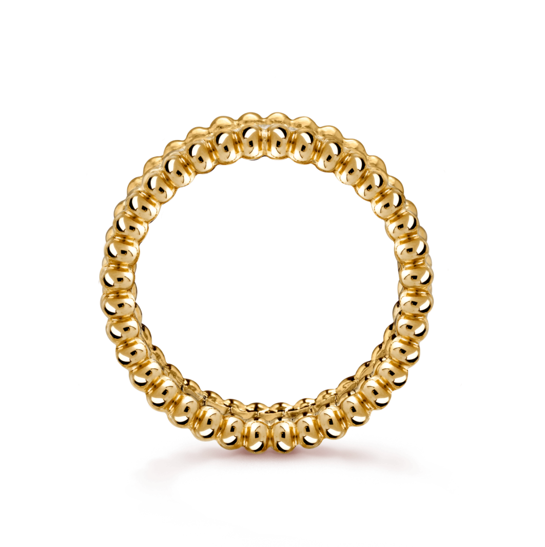 Perlée diamonds ring