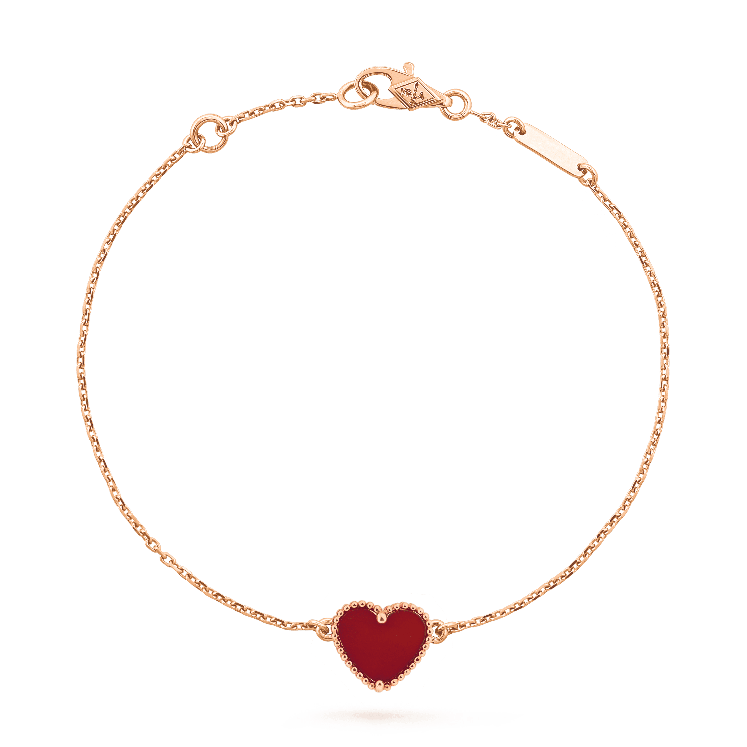 Van Cleef&Arpels Sweet Alhambra heart bracelet