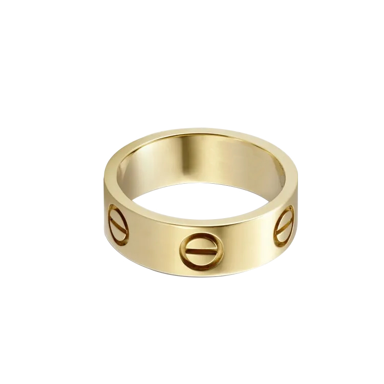 LOVE RING YELLOW GOLD