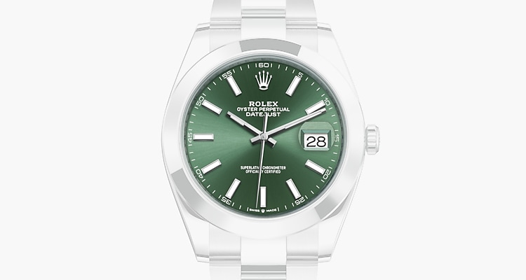 Classic watches DATEJUST 41 Oyster, 41 mm, Oystersteel