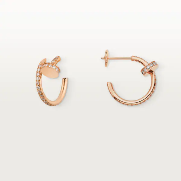 KADIR-ANILS-JUSTE UN CLOU EARRINGS ROSE GOLD, DIAMONDS