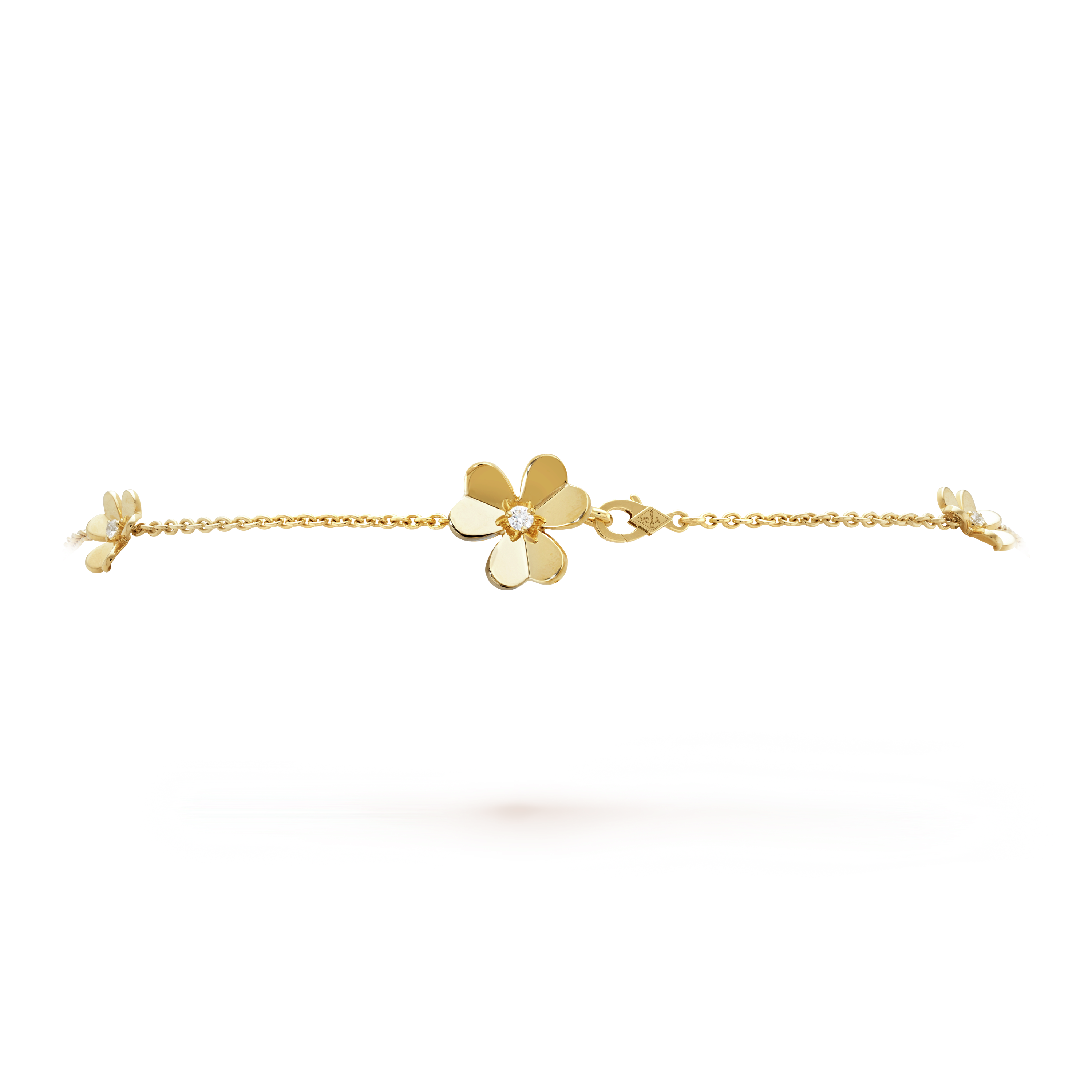 Frivole necklace, 9 flowers