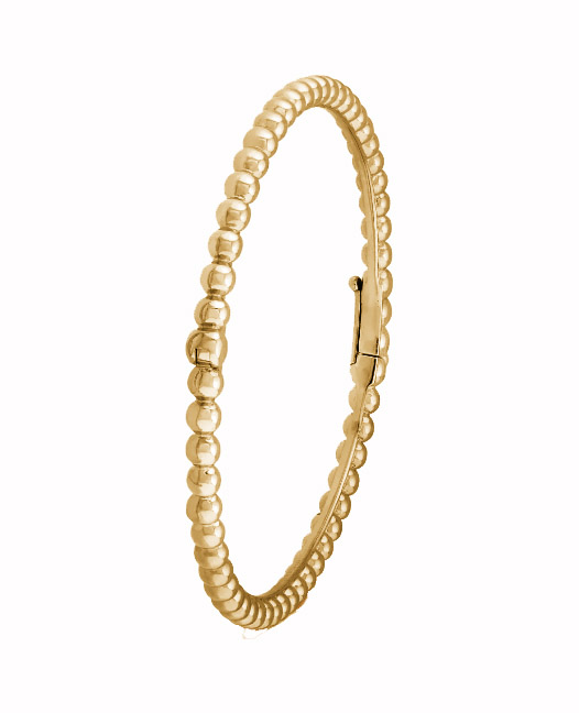 Perlée pearls of gold bracelet, medium model