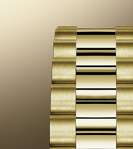 Classic watches LADY-DATEJUST Oyster, 28 mm, yellow gold and diamonds