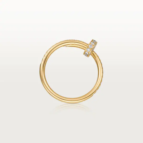 KADIR-ANILS-JUSTE UN CLOU RING YELLOW GOLD, DIAMONDS