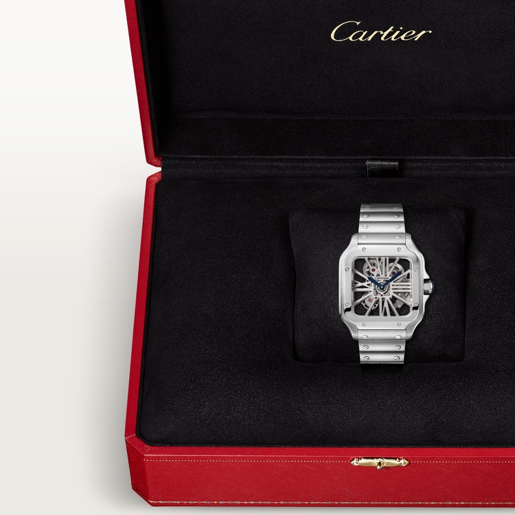 SANTOS DE CARTY SKELETON WATCH