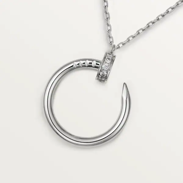 KADIR-ANILS-JUSTE UN CLOU NECKLACE WHITE GOLD, DIAMONDS