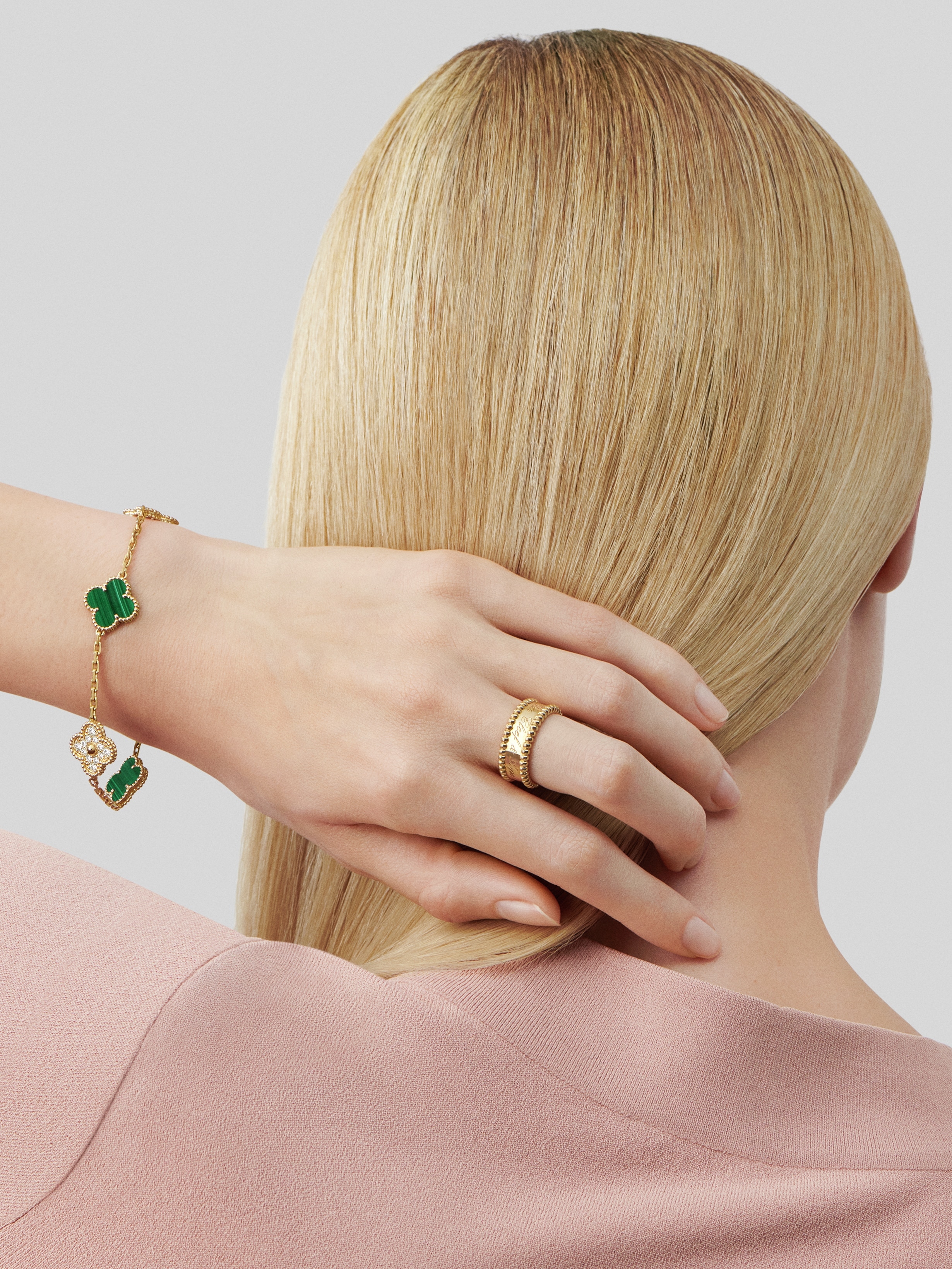 Vintage Alhambra bracelet, 5 motifs