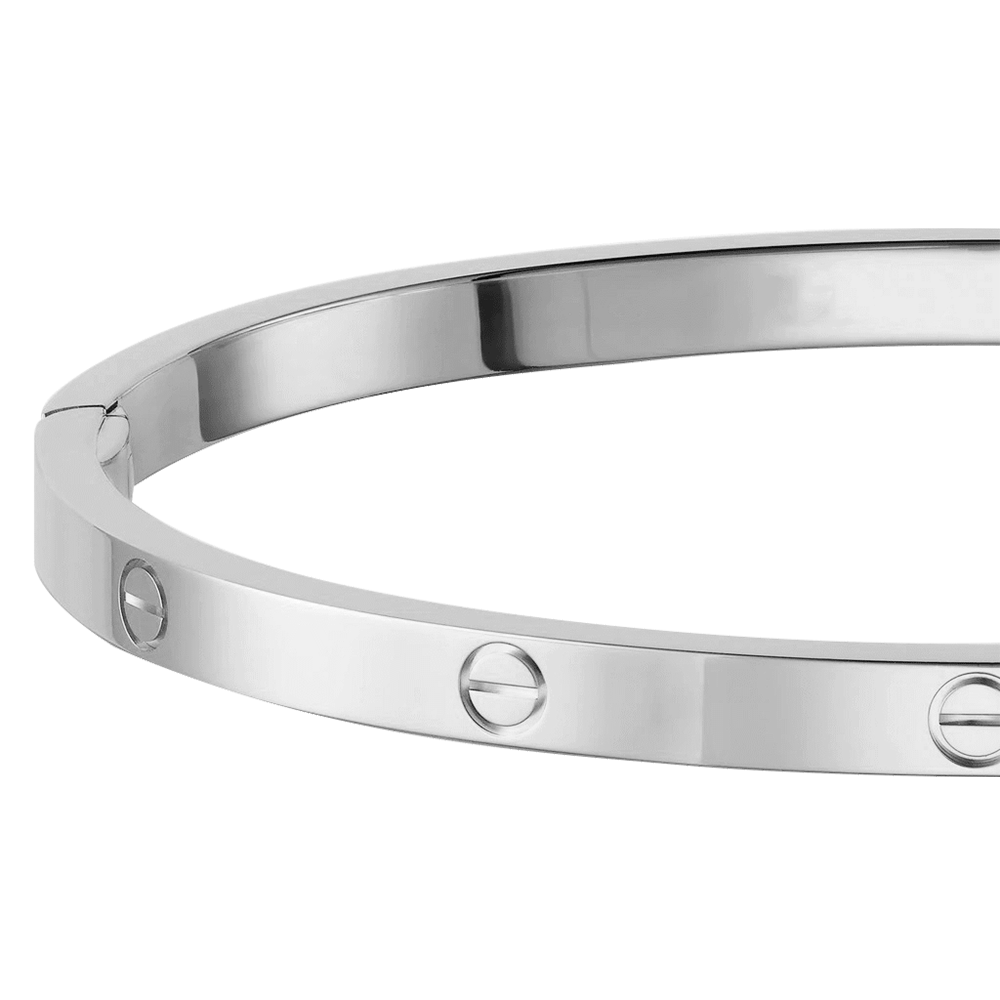 KADIR-LOVE BRACELET, SM WHITE GOLD
