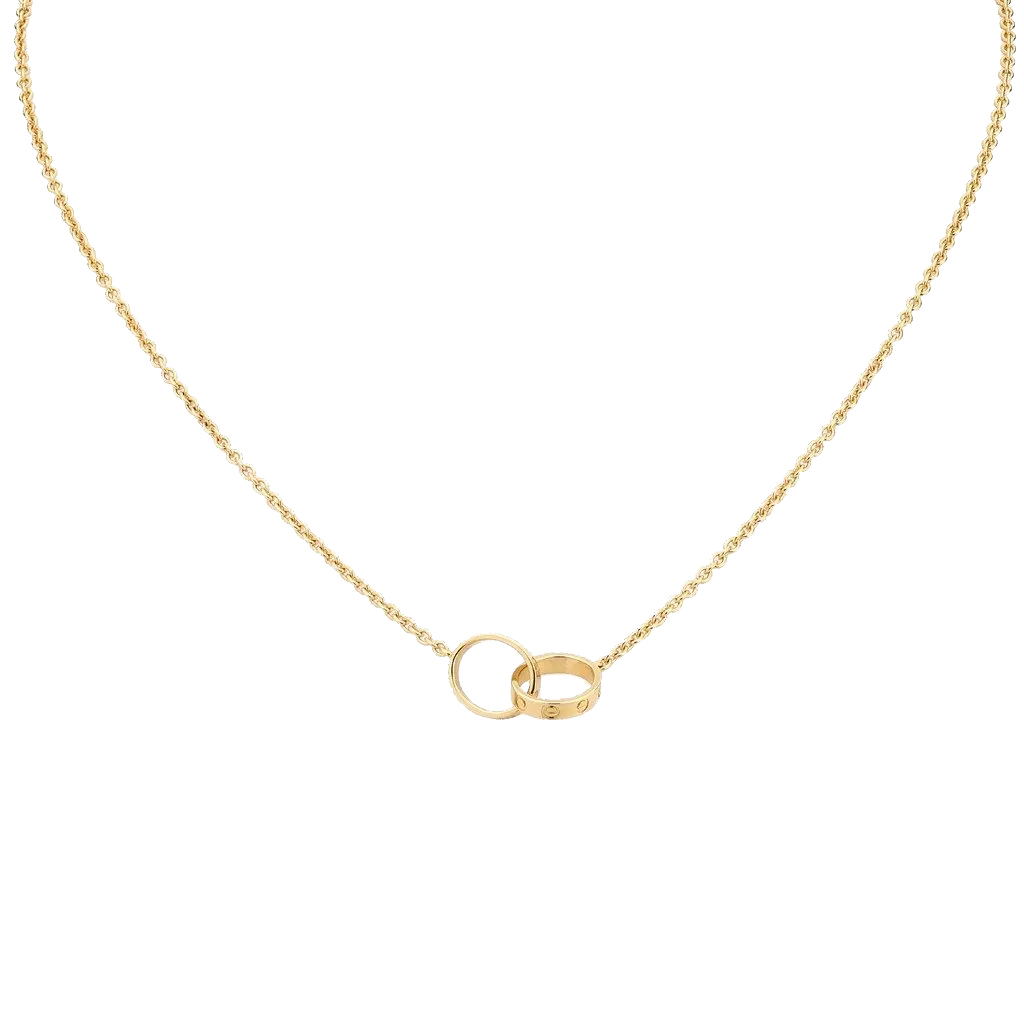 KADIR-LOVE NECKLACE YELLOW GOLD