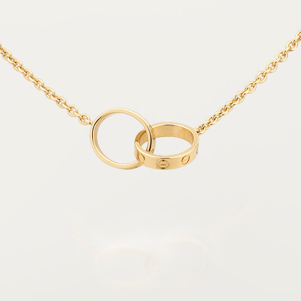 KADIR-LOVE NECKLACE YELLOW GOLD