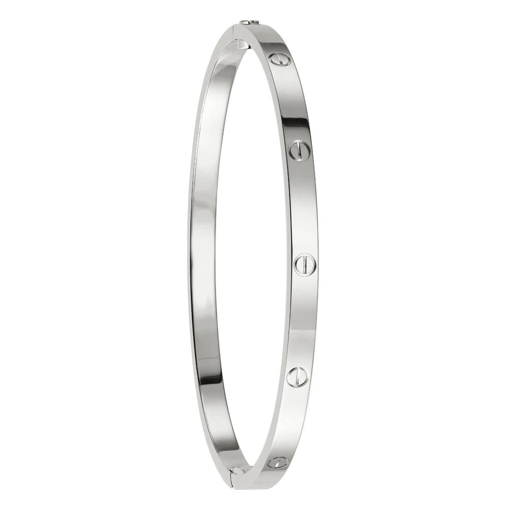 KADIR-LOVE BRACELET, SM WHITE GOLD